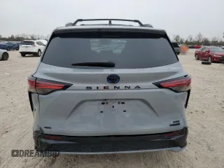 2024 Toyota Sienna LE with VIN 5TDCSKFC1RS131940, listed as a Copart auction lot 88248175 with 6,917 mi miles and Salvage Title. Bid and sale history available at carsss.com. Image 6.