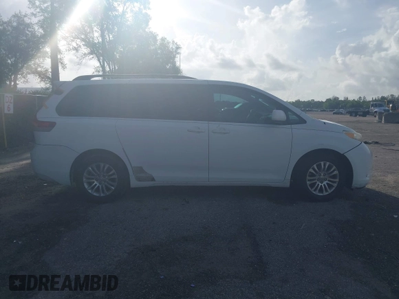 2012 Toyota Sienna XLE AAS with VIN 5TDYK3DC4CS186081, listed as a IAAI auction lot 42481131 with 187,849 mi miles and . Bid and sale history available at DreamBid. Image 13.