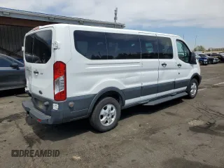 2018 Ford Transit Passenger XL with VIN 1FBZX2ZM1JKA86062, listed as a Copart auction lot 52635295 with 85,346 mi miles and Salvage title. Bid and sale history available at DreamBid. Image 3.