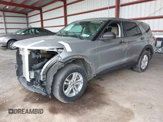 2023 Ford Explorer with VIN 1FMSK8BH7PGA42778, listed as a IAAI auction lot 41764514 with 25,573 mi miles and . Bid and sale history available at DreamBid. Image 2.