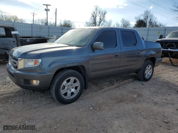 2010 Honda Ridgeline RTS with VIN 5FPYK1F47AB013335, listed as a Copart auction lot 45019354 with 145,661 mi miles and Salvage Title. Bid and sale history available at carsss.com. Image 1.
