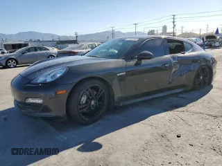 2012 Porsche Panamera S with VIN WP0AB2A70CL060210, listed as a Copart auction lot 47053745 with 99,227 mi miles and Salvage Title. Bid and sale history available at DreamBid. Image 1.