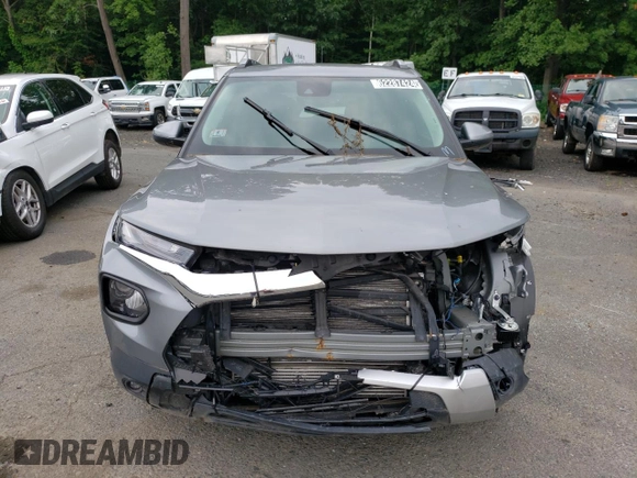 2023 Chevrolet TrailBlazer LT with VIN KL79MRSL4PB180361, listed as a Copart auction lot 62287424 with 14,620 mi miles and Salvage Title. Bid and sale history available at DreamBid. Image 5.