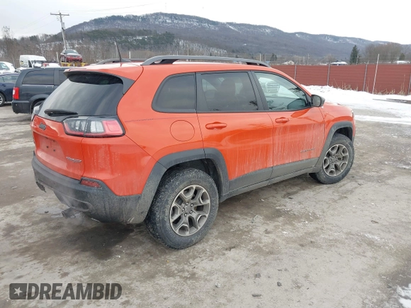 2021 Jeep Cherokee Trailhawk с VIN 1C4PJMBX7MD119790, выставлен на аукционе IAAI как лот 41303544 с пробегом 39 379 миль миль и . История ставок и продаж доступна на DreamBid. Изображение 4.