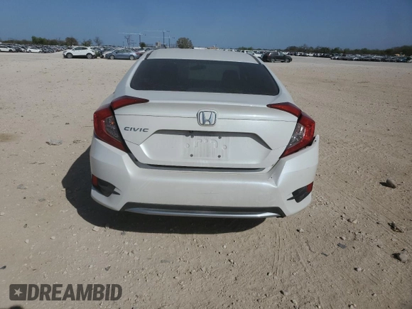 2019 Honda Civic LX with VIN 19XFC2F66KE032115, listed as a Copart auction lot 49278695 with 75,445 mi miles and Salvage Title. Bid and sale history available at DreamBid. Image 6.