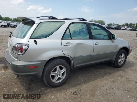 2003 Lexus RX 300 z VIN JTJHF10U830315589, wystawiony jako Copart lot #55327665 z przebiegiem 142 756 mil mil oraz Szkoda całkowita • Salvage title. Historia ofert i sprzedaży dostępna na DreamBid. Obrazek 3.