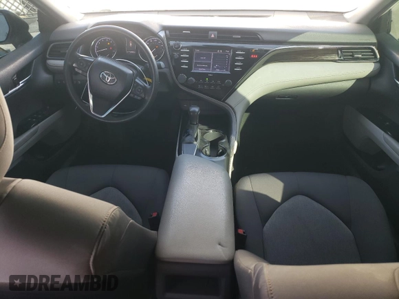 2020 Toyota Camry LE with VIN 4T1C11AK5LU944417, listed as a Copart auction lot 47455145 with 52,562 mi miles and Salvage Title. Bid and sale history available at DreamBid. Image 8.