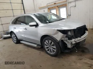 2014 Acura MDX Tech Pkg with VIN 5FRYD4H46EB015910, listed as a Copart auction lot 54511985 with 97,707 mi miles and Salvage Title. Bid and sale history available at carsss.com. Image 4.
