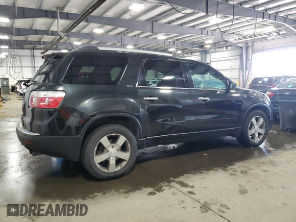 2012 GMC Acadia SLT1 z VIN 1GKKVRED9CJ308202, wystawiony jako Copart lot #57908295 z przebiegiem 390 292 mil mil oraz Szkoda całkowita • Salvage title. Historia ofert i sprzedaży dostępna na DreamBid. Obrazek 3.