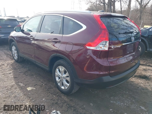 2013 Honda CR-V EX-L with VIN 5J6RM4H73DL038714, listed as a IAAI auction lot 41509944 with 199,814 mi miles. Bid and sale history available at carsss.com. Image 3.