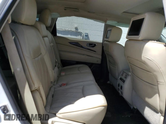 2015 Infiniti QX60 with VIN 5N1AL0MM5FC511828, listed as a Copart auction lot 64392735 with 111,444 mi miles and Salvage title. Bid and sale history available at DreamBid. Image 11.