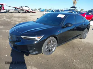 2024 Acura Integra Technology with VIN 19UDE4G72RA015718, listed as a IAAI auction lot 41838377 with 13,351 mi miles and . Bid and sale history available at carsss.com. Image 2.