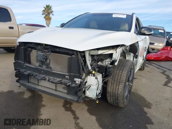2022 Infiniti QX55 Essential with VIN 3PCAJ5K33NF106702, listed as a IAAI auction lot 41396756 with 20,580 mi miles and . Bid and sale history available at DreamBid. Image 6.