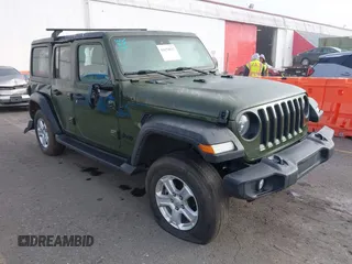 2021 Jeep Wrangler Unlimited Willys with VIN 1C4HJXDM1MW812674, listed as a IAAI auction lot 41670637 with 59,241 mi miles and . Bid and sale history available at DreamBid. Image 1.