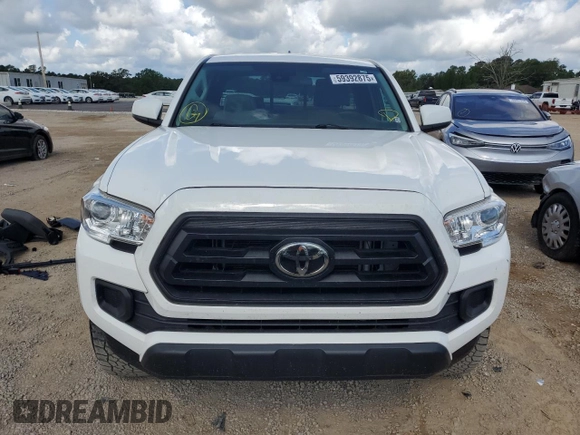 2021 Toyota Tacoma SR with VIN 3TYRX5GN2MT032229, listed as a Copart auction lot 59392875 with 28,281 mi miles and Salvage title. Bid and sale history available at DreamBid. Image 5.