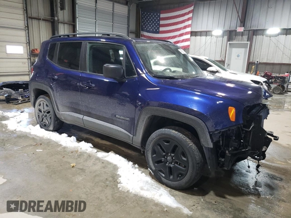 2019 Jeep Renegade Sport z VIN ZACNJBAB5KPK21165, wystawiony jako Copart lot #46058005 z przebiegiem 88 199 mil mil oraz Szkoda całkowita • Salvage title. Historia ofert i sprzedaży dostępna na DreamBid. Obrazek 4.