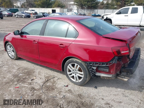 2017 Volkswagen Jetta S with VIN 3VW2B7AJ7HM219448, listed as a IAAI auction lot 41617823 with 88,734 mi miles and . Bid and sale history available at DreamBid. Image 3.