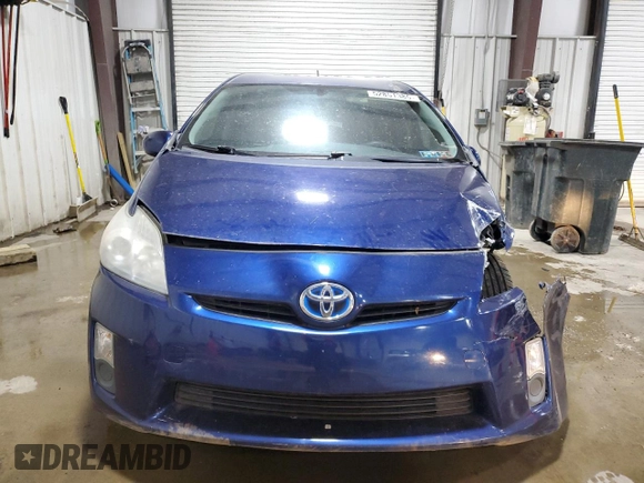 2011 Toyota Prius I with VIN JTDKN3DU7B1364552, listed as a Copart auction lot 52851385 with 230,192 mi miles and Salvage Title. Bid and sale history available at carsss.com. Image 5.