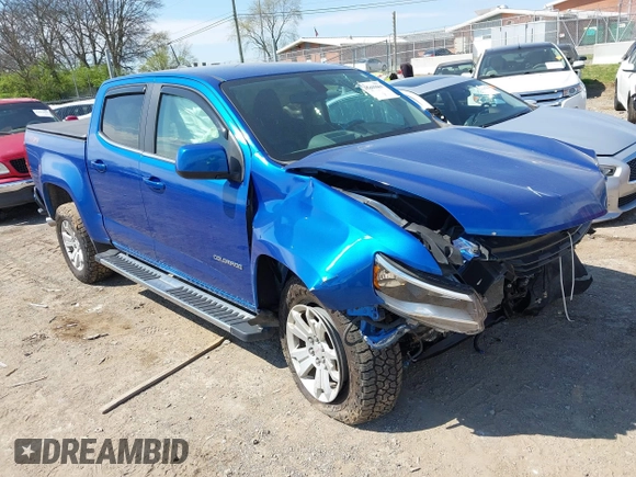 2019 Chevrolet Colorado 2WD LT with VIN 1GCGSCEN5K1139827, listed as a IAAI auction lot 41843069 with 60,651 mi miles and . Bid and sale history available at DreamBid. Image 1.