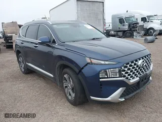 2022 Hyundai Santa Fe XRT with VIN 5NMS64AJ1NH415521, listed as a IAAI auction lot 41381717 with 51,721 mi miles. Bid and sale history available at carsss.com. Image 1.