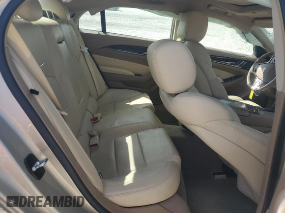 2015 Cadillac CTS Luxury RWD with VIN 1G6AR5SXXF0125522, listed as a Copart auction lot 49418515 with 75,331 mi miles and Salvage Title. Bid and sale history available at DreamBid. Image 11.