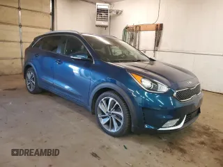 2017 Kia Niro Touring with VIN KNDCE3LC0H5063880, listed as a Copart auction lot 49809454 with 25,817 mi miles and Salvage Title. Bid and sale history available at carsss.com. Image 4.