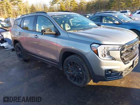 2023 GMC Terrain SLT with VIN 3GKALVEG3PL146912, listed as a IAAI auction lot 41141278 with 40,360 mi miles and . Bid and sale history available at carsss.com. Image 1.