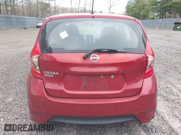 2017 Nissan Versa Note SR with VIN 3N1CE2CP8HL370598, listed as a IAAI auction lot 41982747 with 90,831 mi miles. Bid and sale history available at carsss.com. Image 16.