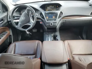 2017 Acura MDX Technology with VIN 5FRYD4H53HB026313, listed as a Copart auction lot 54315225 with 126,485 mi miles and Salvage Title. Bid and sale history available at carsss.com. Image 8.