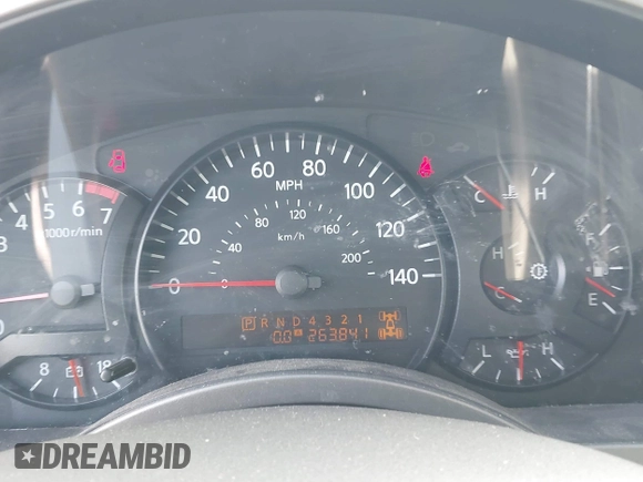 2004 Nissan Titan LE with VIN 1N6AA07B54N583681, listed as a IAAI auction lot 42549178 with 263,841 mi miles and . Bid and sale history available at DreamBid. Image 7.