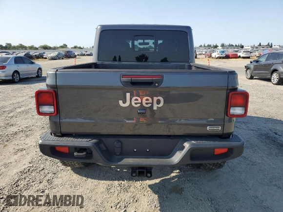 2022 Jeep Gladiator High Altitude with VIN 1C6HJTFG2NL114665, listed as a Copart auction lot 59818015 with 29,246 mi miles and Salvage title. Bid and sale history available at DreamBid. Image 6.