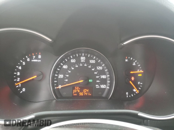2015 Kia Sorento LX with VIN 5XYKTCA64FG632314, listed as a Copart auction lot 39826304 with 96,741 mi miles and Salvage title. Bid and sale history available at DreamBid. Image 9.