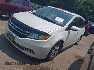 2014 Honda Odyssey EX-L z VIN 5FNRL5H66EB049572, wystawiony jako IAAI lot #42393201 z przebiegiem 145 793 mil mil oraz . Historia ofert i sprzedaży dostępna na DreamBid. Obrazek 2.