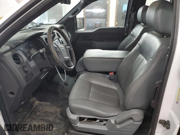 2014 Ford F-150 XL with VIN 1FTFX1CT5EKD41150, listed as a Copart auction lot 49028745 with 257,204 mi miles and Clean Title. Bid and sale history available at carsss.com. Image 7.