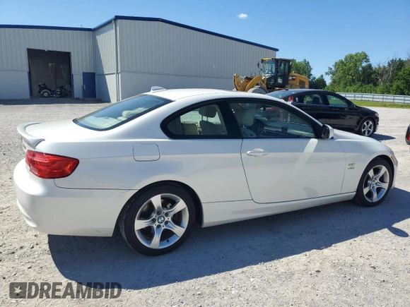 2011 BMW 3 Series 328i xDrive with VIN WBAKF3C54BE567265, listed as a Copart auction lot 65961145 with 110,521 mi miles and Salvage title. Bid and sale history available at DreamBid. Image 3.