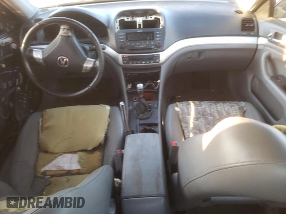 2004 Acura TSX with VIN JH4CL958X4C024932, listed as a Copart auction lot 88651365 with Not provided miles and Salvage title. Bid and sale history available at DreamBid. Image 8.
