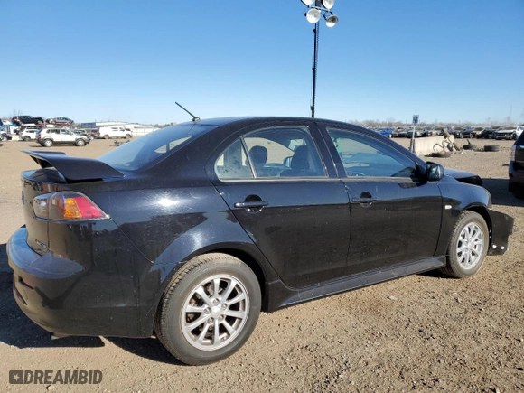 2012 Mitsubishi Lancer SE with VIN JA32V2FW7CU028777, listed as a Copart auction lot 83791374 with 123,732 mi miles and Salvage Title. Bid and sale history available at carsss.com. Image 3.