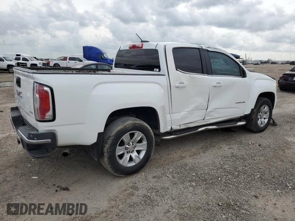 2015 GMC Canyon 2WD SLE z VIN 1GTG5BE36F1187410, wystawiony jako Copart lot #54485575 z przebiegiem 185 896 mil mil oraz Szkoda całkowita • Salvage title. Historia ofert i sprzedaży dostępna na DreamBid. Obrazek 3.