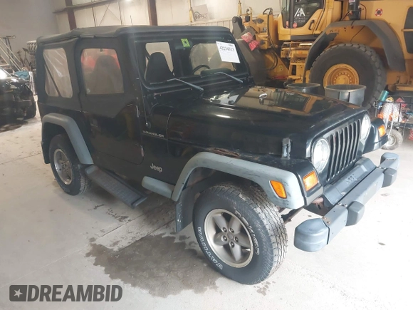 1999 Jeep Wrangler SE with VIN 1J4FY29PXXP409455, listed as a IAAI auction lot 42234313 with 56,252 mi miles and . Bid and sale history available at DreamBid. Image 1.