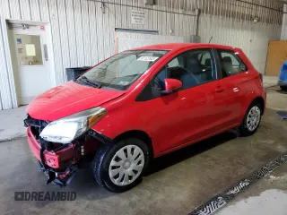 2015 Toyota Yaris L with VIN VNKJTUD33FA052157, listed as a Copart auction lot 50132565 with 125,986 mi miles and Salvage Title. Bid and sale history available at carsss.com. Image 1.