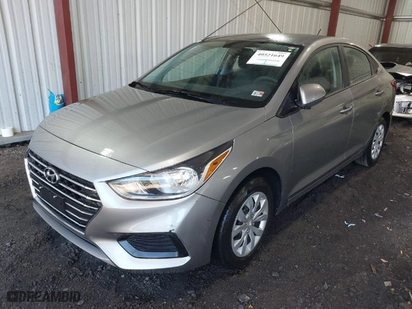2022 Hyundai Accent SE with VIN 3KPC24A66NE179564, listed as a IAAI auction lot 40521649 with 36,685 mi miles. Bid and sale history available at carsss.com. Image 2.