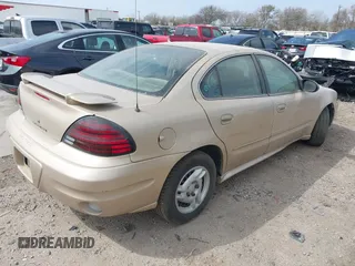 2003 Pontiac Grand Am SE with VIN 1G2NE52F73C171244, listed as a IAAI auction lot 41572797 with 5 mi miles. Bid and sale history available at carsss.com. Image 4.