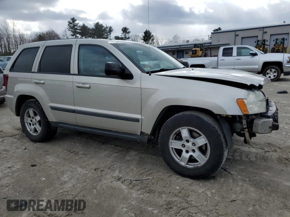 2007 Jeep Grand Cherokee Laredo with VIN 1J8GR48K37C610414, listed as a Copart auction lot 47038515 with 126,408 mi miles and Clean Title. Bid and sale history available at carsss.com. Image 4.