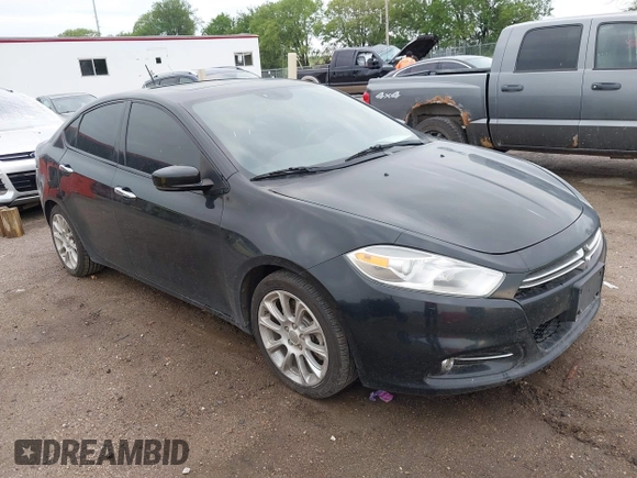 2013 Dodge Dart Limited with VIN 1C3CDFCAXDD309826, listed as a IAAI auction lot 42397297 with 114,216 mi miles and . Bid and sale history available at DreamBid. Image 1.