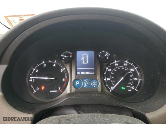 2010 Lexus GX 460 Premium with VIN JTJJM7FX2A5012934, listed as a Copart auction lot 43144395 with 180,183 mi miles and Salvage Title. Bid and sale history available at carsss.com. Image 9.