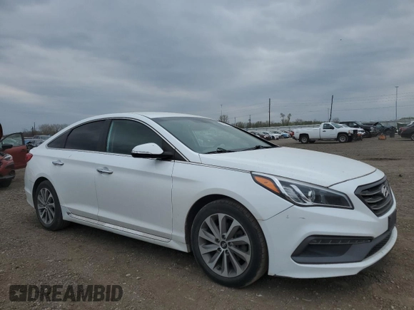 2015 Hyundai Sonata 2.4L Sport with VIN 5NPE34AFXFH058703, listed as a Copart auction lot 53576475 with 142,155 mi miles and Clean Title. Bid and sale history available at carsss.com. Image 4.