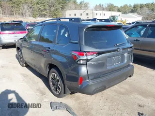 2025 Subaru Forester Premium with VIN JF2SLDDC8SH444437, listed as a IAAI auction lot 41771942 with 4,246 mi miles. Bid and sale history available at carsss.com. Image 3.