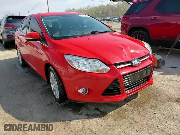 2012 Ford Focus SEL with VIN 1FAHP3H27CL405898, listed as a Copart auction lot 52615695 with 84,085 mi miles and Salvage Title. Bid and sale history available at carsss.com. Image 13.