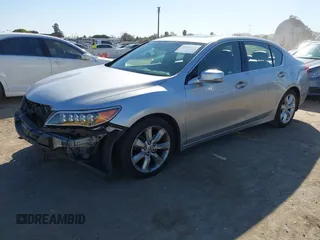 2014 Acura RLX with VIN JH4KC1F30EC004383, listed as a IAAI auction lot 41658119 with 254,292 mi miles. Bid and sale history available at carsss.com. Image 2.
