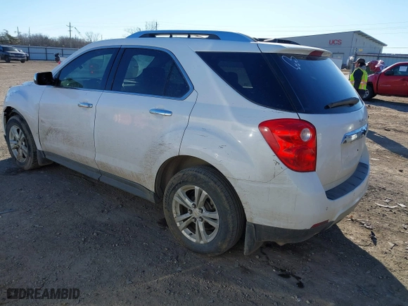 2010 Chevrolet Equinox LTZ with VIN 2CNALFEWXA6374907, listed as a IAAI auction lot 41255049 with 193,055 mi miles. Bid and sale history available at carsss.com. Image 3.